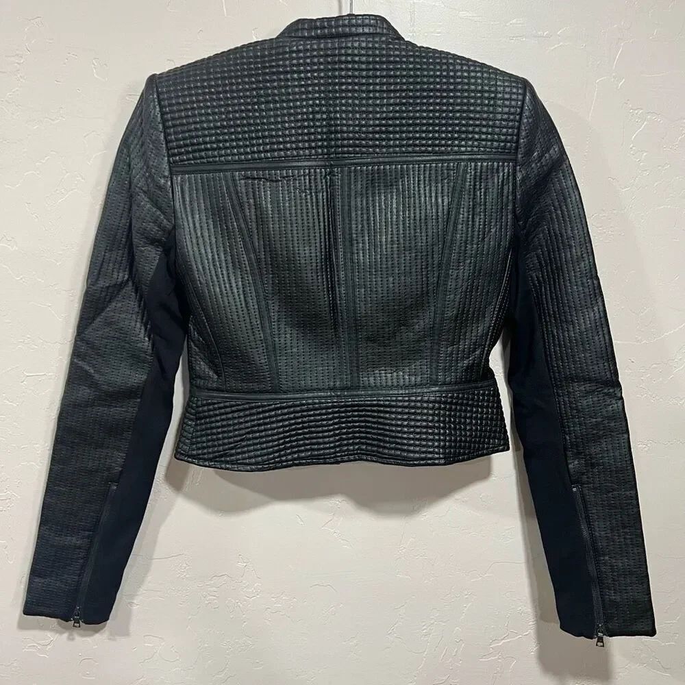 BCBG Black Textured Jacket - Picture 3 of 7
